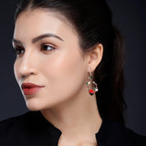 Pearl Bug Silver Delight Earrings - Diavo Jewels