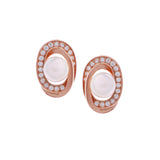 Aqua Swirl Symphony 925 Silver Earrings