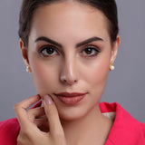 Eminent Sterling Silver Essence Earrings - Diavo Jewels