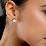 Eminent Sterling Silver Essence Earrings - Diavo Jewels