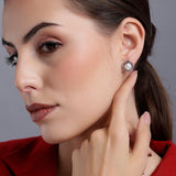 Eminent Sterling Silver Essence Earrings - Diavo Jewels