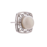 Eminent Sterling Silver Essence Earrings - Diavo Jewels