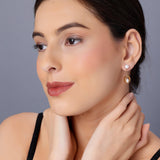 Swinging Pearl Cascade 925 Silver Earrings - Diavo Jewels