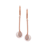 Luminous Descent 925 Silver Earrings - Diavo Jewels