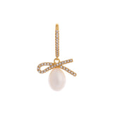 Ribboned Radiance 925 Silver Long Earrings - Diavo Jewels