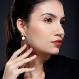 Cloudy Tassel 925 Silver Earrings - Diavo Jewels