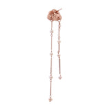 Cloudy Tassel 925 Silver Earrings - Diavo Jewels