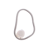 Ethereal Pearl Sculpture Silver Earrings - Diavo Jewels