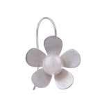 Plumeria Blossom 925 Silver Earrings - Diavo Jewels