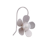 Plumeria Blossom 925 Silver Earrings - Diavo Jewels