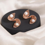S-shaped 925 silver earrings - Diavo Jewels