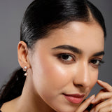 S-shaped 925 silver earrings - Diavo Jewels