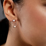 S-shaped 925 silver earrings - Diavo Jewels