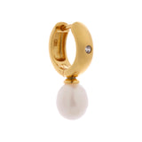 Lock of Elegance: 925 Silver Earrings - Diavo Jewels