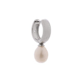 Lock of Elegance: 925 Silver Earrings - Diavo Jewels