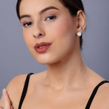 Sterling Silver Stud Earrings - Diavo Jewels