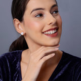 Sterling Silver Stud Earrings - Diavo Jewels