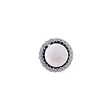 925 Silver Earrings with Intricate Circle Design