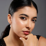 Graceful Drops 925 Silver Earrings - Diavo Jewels