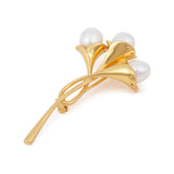 Tulip Blossom 925 Silver Brooch - Diavo Jewels