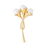 Tulip Blossom 925 Silver Brooch - Diavo Jewels
