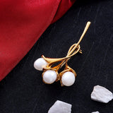 Tulip Blossom 925 Silver Brooch - Diavo Jewels