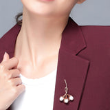 Tulip Blossom 925 Silver Brooch - Diavo Jewels