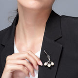 Tulip Blossom 925 Silver Brooch - Diavo Jewels