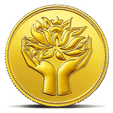 LOTUS 24K (999.9) 0.5 GM GOLD COIN