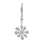 Lily Hook Silver Earrings - Diavo Jewels