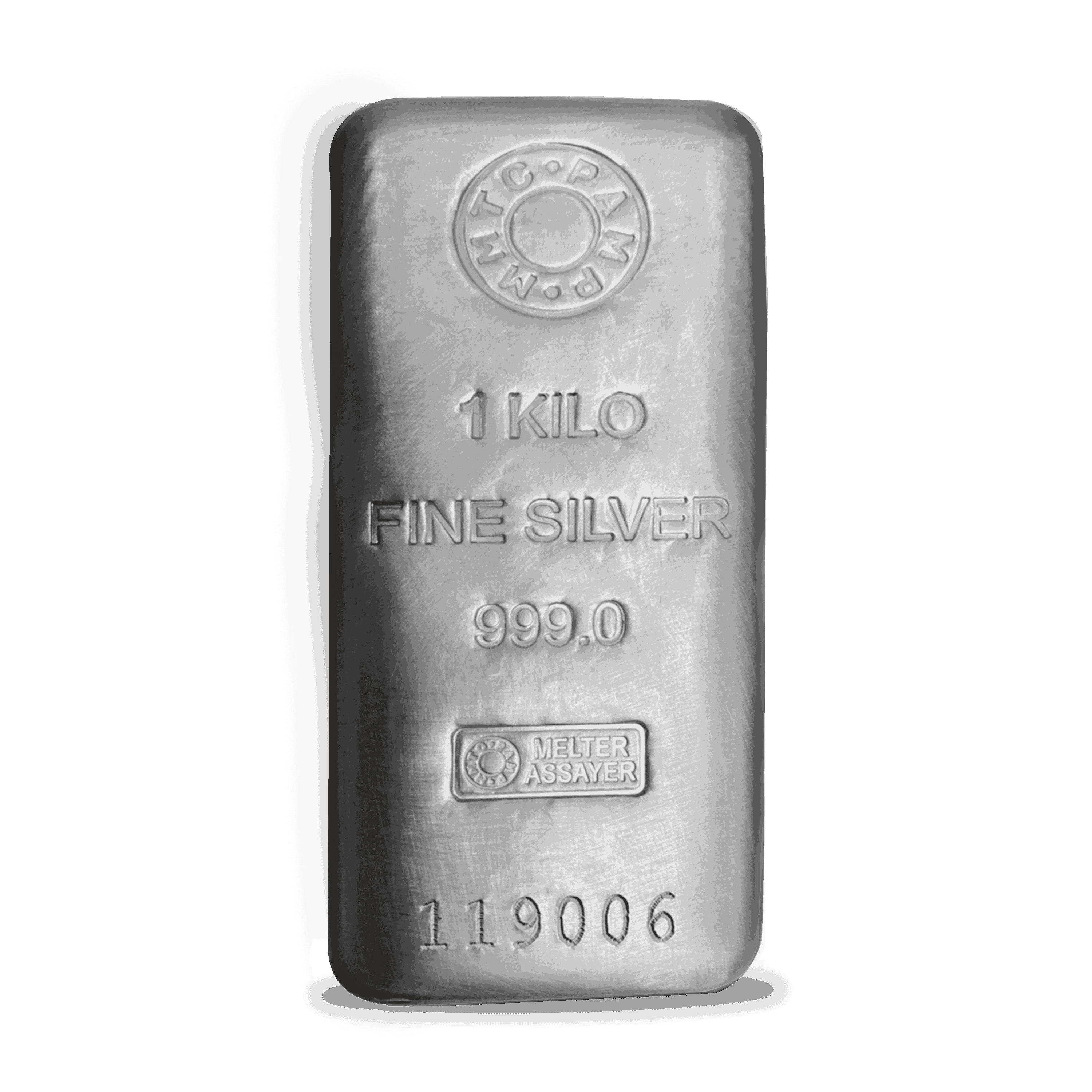 1 KG Silver Casted Bar 999 Purity - Diavo Jewels