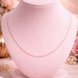 Rosé Whisper Gold Chain
