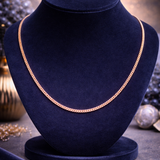 Aurex Curb Gold Chain