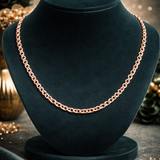 Serpentine Glow Gold Chain