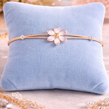Rosé Petal Bloom Gold Bracelet