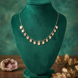 Blossom Charm Cascade Gold Necklace