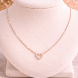 Amora Heart Gold Chain