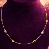 Celeste Charm Link Gold Chain