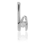 Curvy Chic Zenith Cubic Silver Drop Earrings