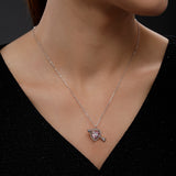 Secret Love Dazzling Silver Necklace