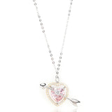 Secret Love Dazzling Silver Necklace