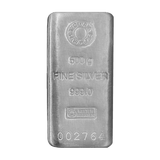 500 GM Silver Casted Bar 999 Purity - Diavo Jewels