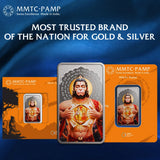 LORD HANUMAN JI (999.9) 50 GM SILVER BAR