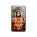 LORD HANUMAN JI (999.9) 50 GM SILVER BAR