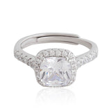 Mystique Cluster of Stones Silver Ring
