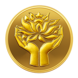 LOTUS 24K (999.9) 8 GM GOLD COIN