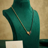 Dual Heart Harmony Gold Mangalsutra