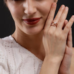 The Kaleido Silver Ring - Diavo Jewels