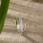 The Spiral Sterling Silver Ring - Diavo Jewels