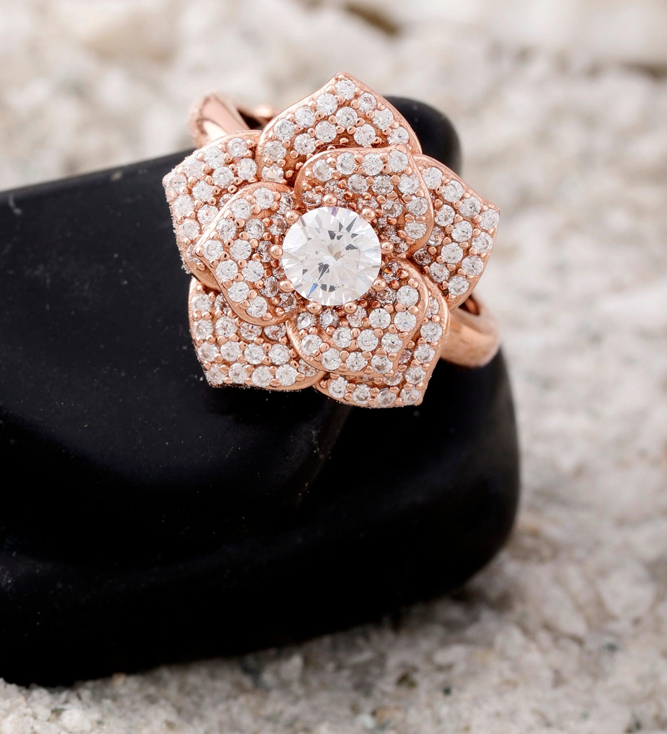 Couture Fleur Silver Ring - Diavo Jewels